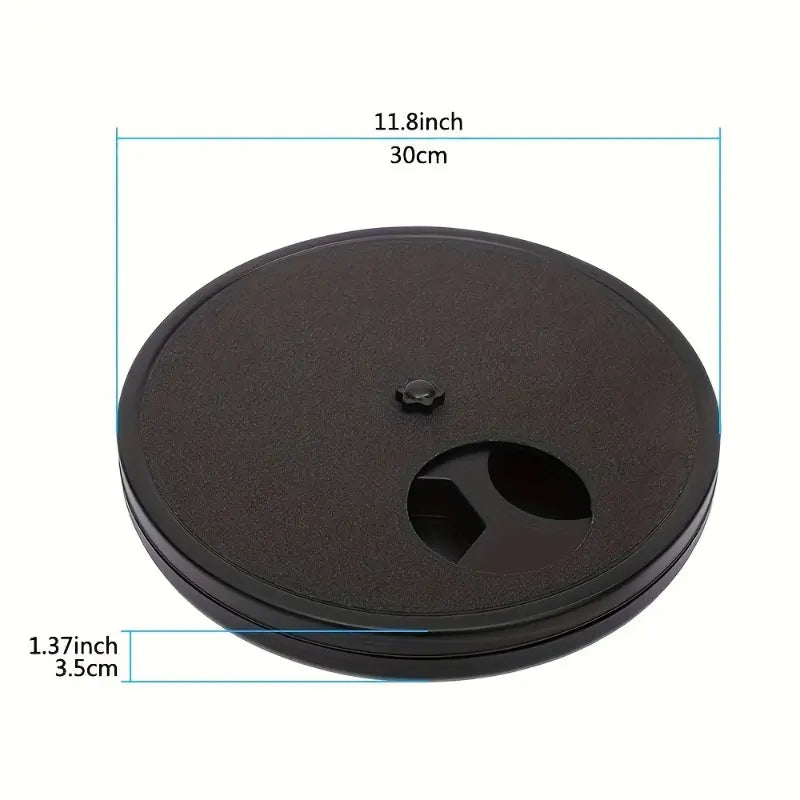 3-In-1 Multifunctional Dog Food Dispenser Plate Bowl, Dog Nail Scratch Pad Dog Nail Grinder Alteractive, Interactive Dog Training Plate Bowl