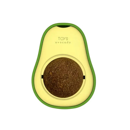 Wall-Mounted Catnip Chew Toy with 360° Spinning Ball for Enhanced Dental Care and Interactive Play for Indoor Cats