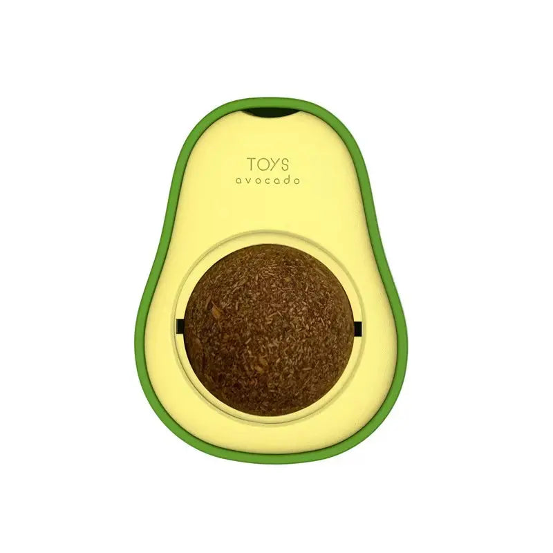 Wall-Mounted Catnip Chew Toy with 360° Spinning Ball for Enhanced Dental Care and Interactive Play for Indoor Cats