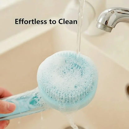 2026 Innovative 2-In-1 Pet Bath & Grooming Brush with Integrated Shampoo Dispenser, Non-Slip Ergo Grip, Deshedding Grooming Tool for Home Use Dog & Cat Care, Promotes Better Circulation, Non-Slip Grip, Reduces Shedding