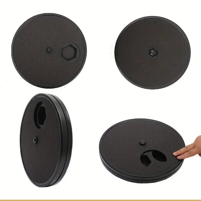 3-In-1 Multifunctional Dog Food Dispenser Plate Bowl, Dog Nail Scratch Pad Dog Nail Grinder Alteractive, Interactive Dog Training Plate Bowl