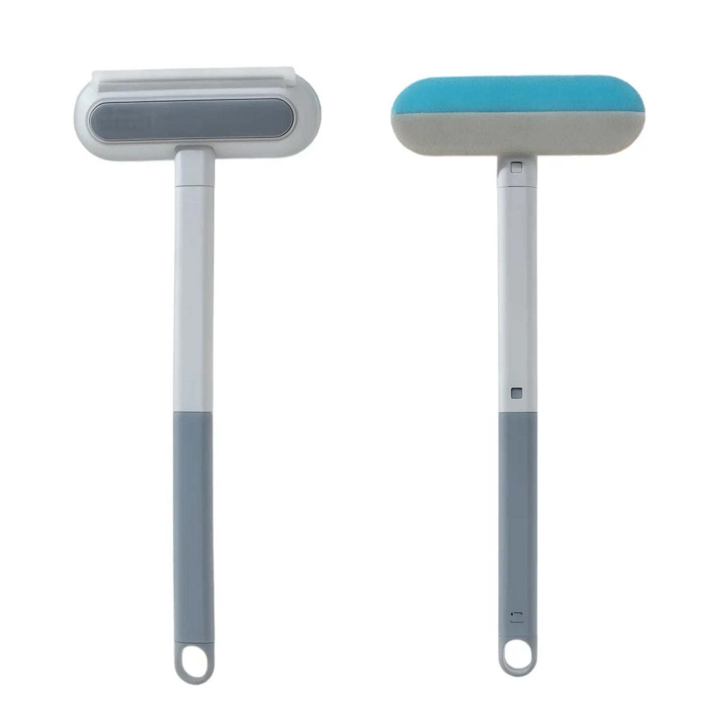Enhanced Pet Hair Removal Tool for Dogs and Cats, Reusable Lint Brush with Adjustable Long Handle, Portable Fur Remover for Furniture, Carpets, Bedding, Clothes, and Car Seats, Washable Multi-Surface Cleaner, 4-in-1 Design