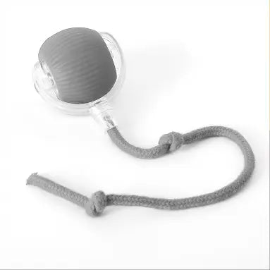 Interactive USB-Charged Rolling Ball Cat Toy with Teasing Stick - Durable, Safe, and Engaging for All Breeds