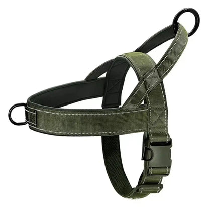 Adjustable No-Pull Dog Harness for All Breeds, Comfortable and Lightweight Vest for Safe Walking and Training