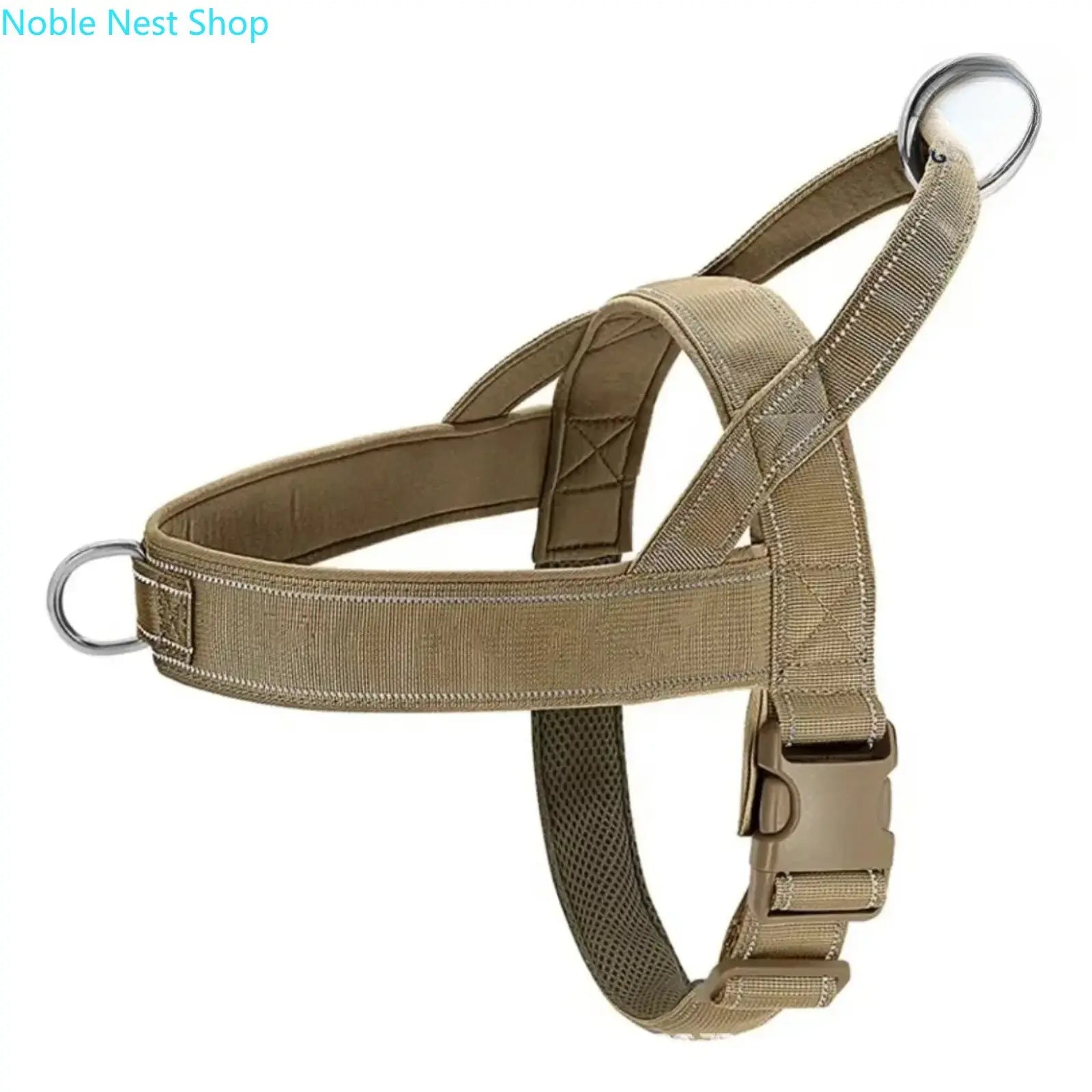 Adjustable No-Pull Dog Harness for All Breeds, Comfortable and Lightweight Vest for Safe Walking and Training